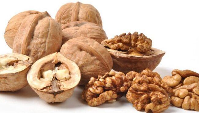 Nuts - a folk remedy for helminthiasis