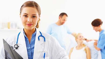 As a doctor, deals with parasites