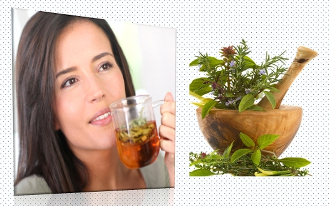 drink a decoction of herbs to eliminate parasites