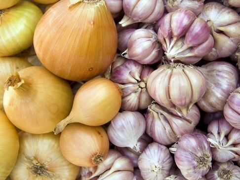 Garlic and onions - home remedies for the treatment of helminthic infestations