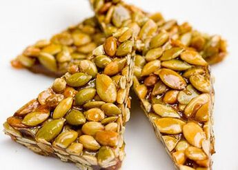 pumpkin seeds with honey against parasites